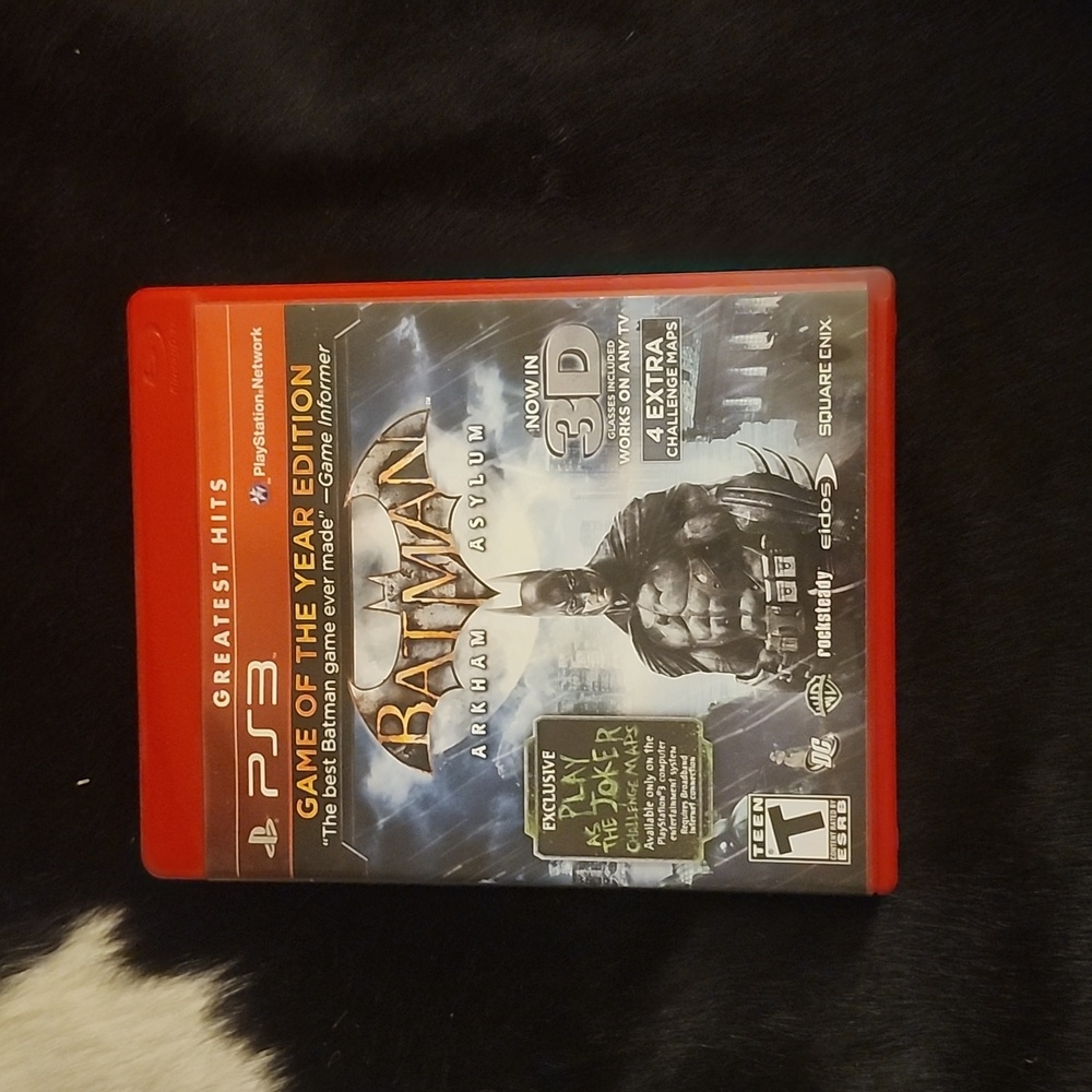 PS3 - Batman Arkham Asylum GAME OF THE YEAR EDITION